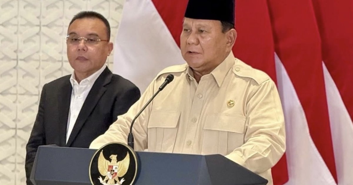 Dasco Ucapkan Selamat Ulang Tahun untuk Prabowo: Kami Bersama Prabowo