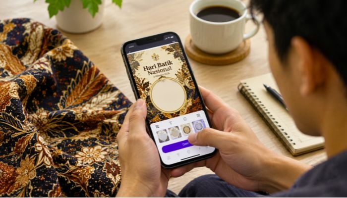 Link Twibbon Hari Batik Nasional 2026 Gratis untuk Status WhatsApp