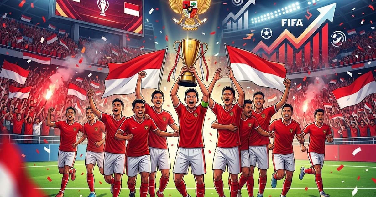 Ranking FIFA Indonesia Terbaru Usai Juara, Apakah Posisi Skuad Garuda Naik?