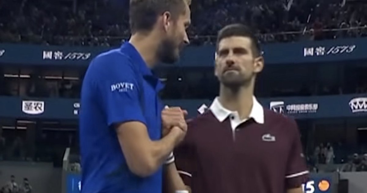 Djokovic Lolos ke Final China Open Usai Medvedev Didiskualifikasi