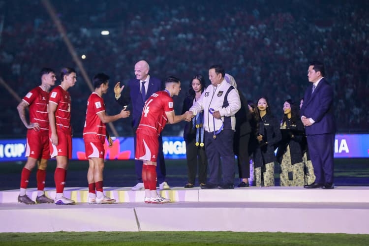 Timnas Indonesia Juara FIFA ASEAN Cup, Prabowo Siapkan Bonus Tambahan