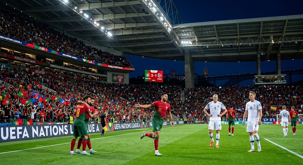 Prediksi Skor Portugal vs Norwegia 5 Oktober 2026: Selecao Diunggulkan Menang