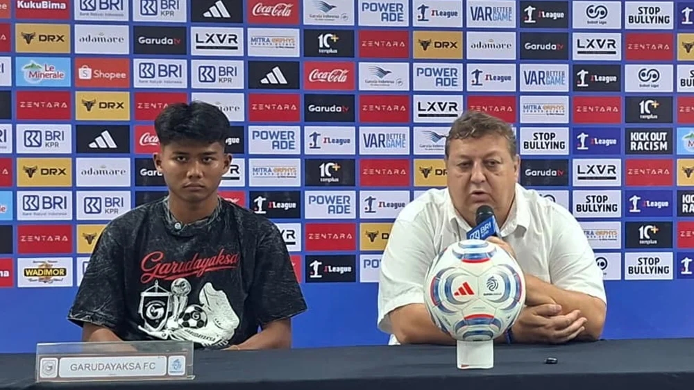 Garudayaksa Dikalahkan Persib dan Baru Menang Sekali, Milos Joksic Pasrahkan Nasib ke Manajemen