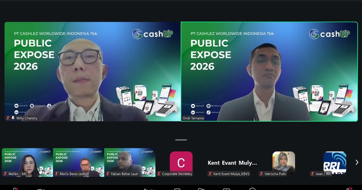 Transaksi cashUP Melonjak 273 Persen pada Semester I 2026