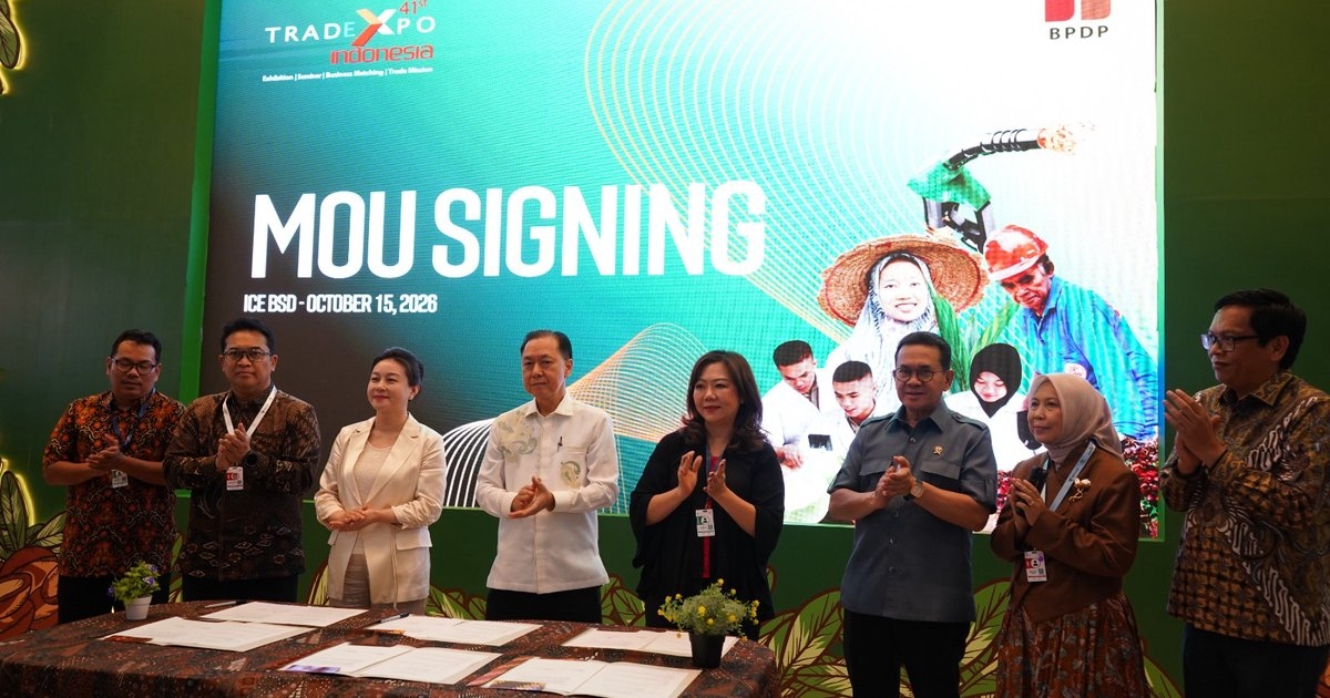 BPDP Fasilitasi Promosi Industri Perkebunan Indonesia di Trade Expo Indonesia 2026