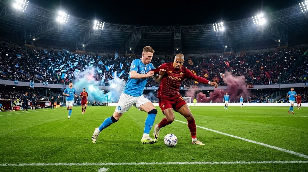 Prediksi Skor Napoli vs Roma 24 Oktober 2026: Derby del Sole Diprediksi Sengit