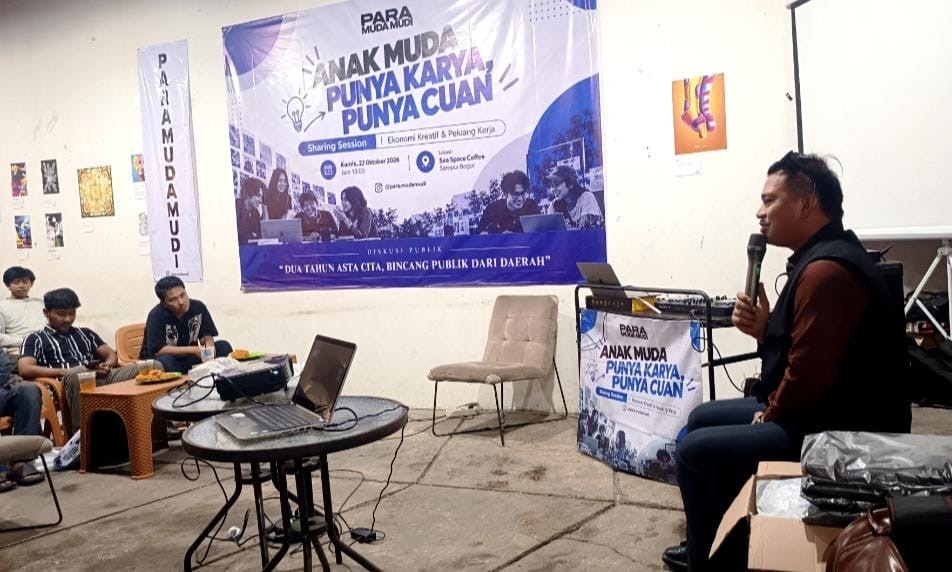 Dua Tahun Pemerintahan Prabowo, Anak Muda Bogor Bahas Peluang Cuan dari Ekonomi Kreatif