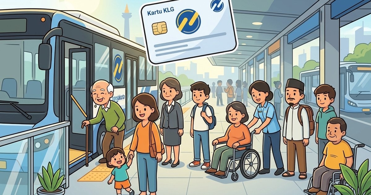 Siapa Saja yang Bisa Mendapat Kartu Layanan Gratis Transjakarta? Ini 15 Kategorinya