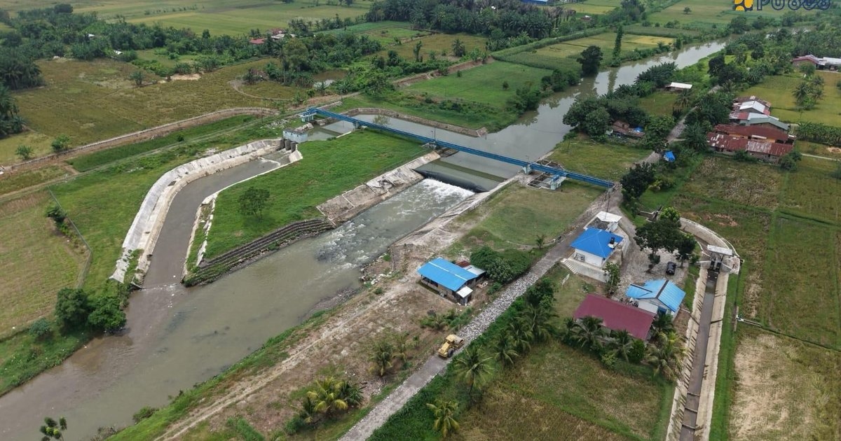 Jaga Pasokan Air, Kementerian PU Rehabilitasi Bendung Karet Bandar Sidoras