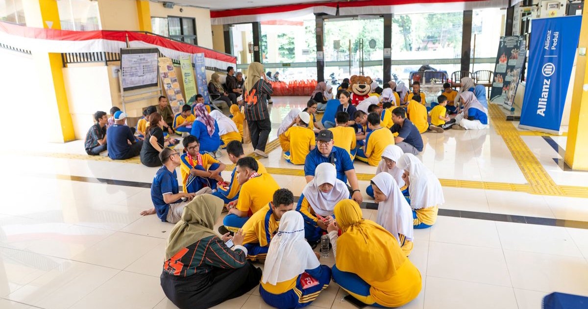Lebih dari 80 Karyawan Allianz Jadi Relawan dalam Program Pendidikan Inklusif