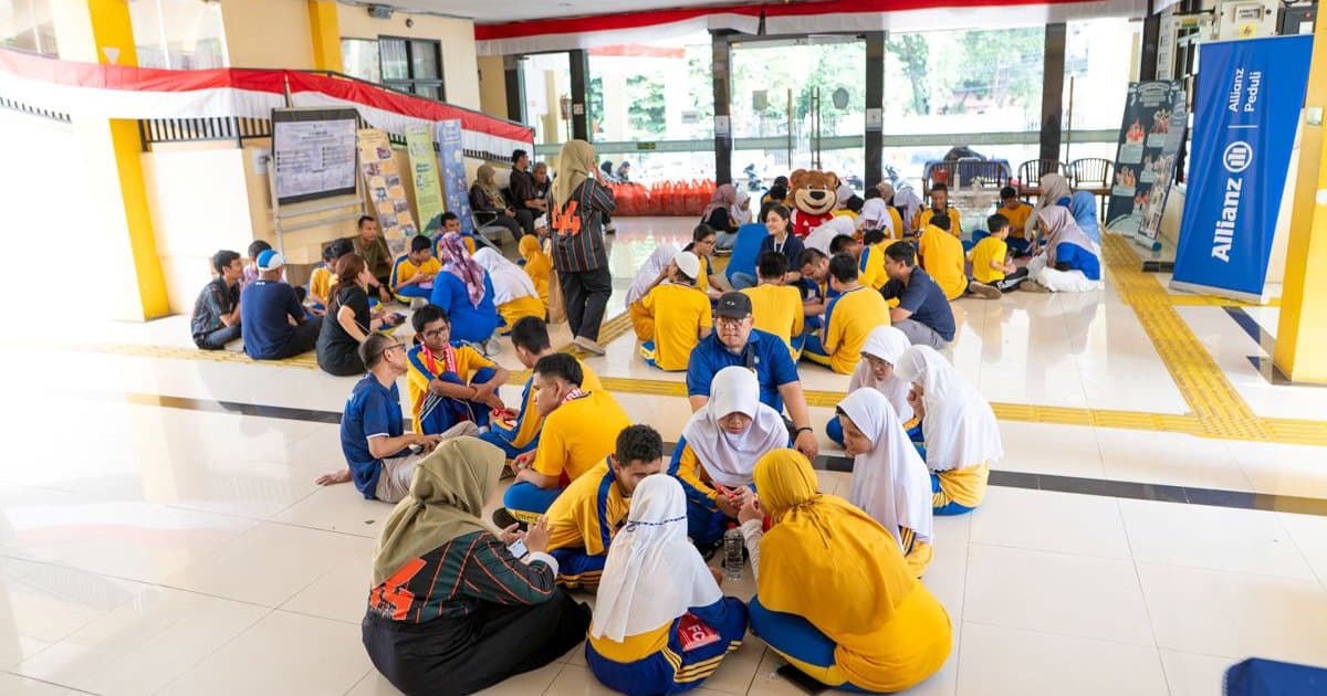 Lebih dari 80 Karyawan Allianz Jadi Relawan dalam Program Pendidikan Inklusif