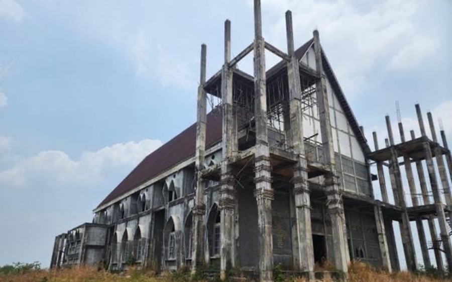 Kemenag Bantu Pembangunan Gereja Katolik yang Belum Selesai 15 Tahun di Lamandau