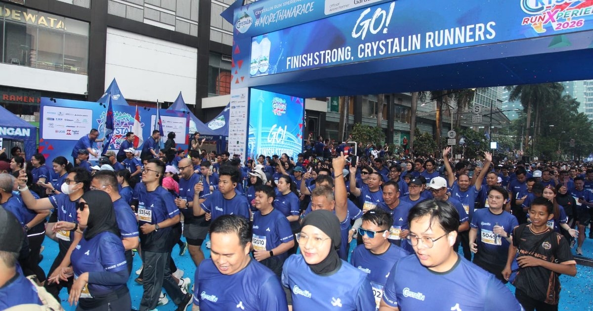 Crystalin RunXperience 2026 Hadir di Jakarta, Libatkan 9.500 Pelari