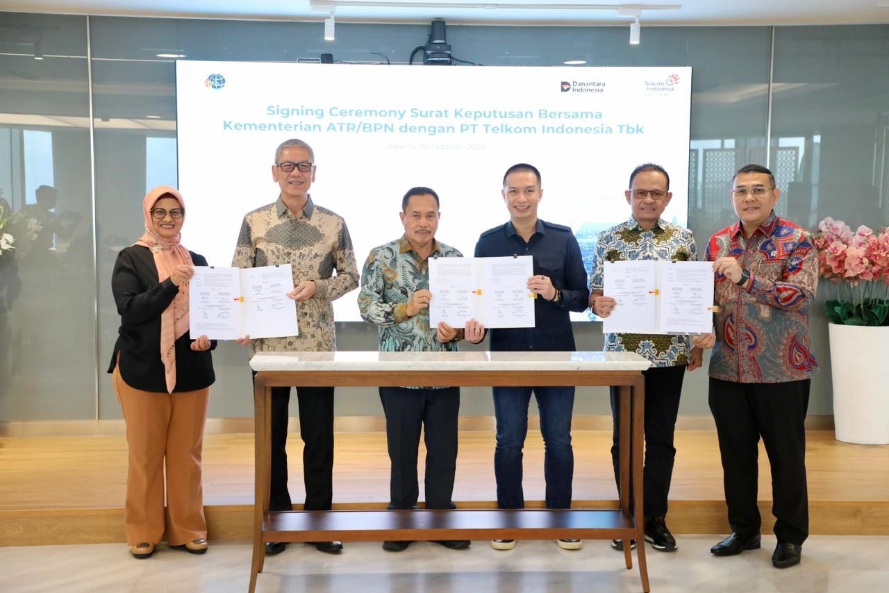 Satgas Aset Tanah Telkom Resmi Dibentuk, Sertifikasi Jadi Fokus Utama