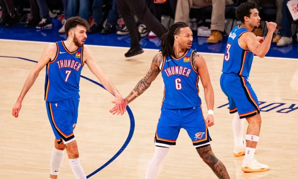 NBA Hari Ini: Oklahoma City Thunder Bungkam New York Knicks Selisih 3 Poin