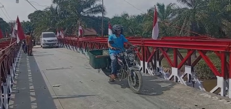 Bagian dari 218 Jembatan Nasional, TNI AD Bangun 35 Jembatan Bailey di Aceh