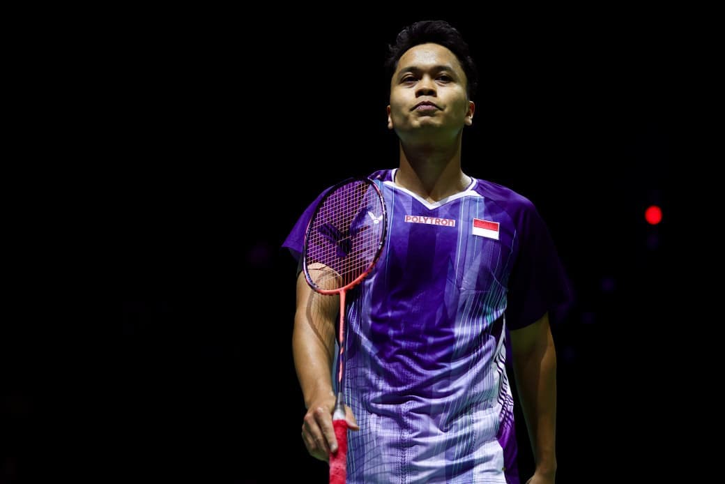 Swiss Terbuka: Hampir Tersingkir, Anthony Ginting Lolos ke Babak Utama Usai Menang WO