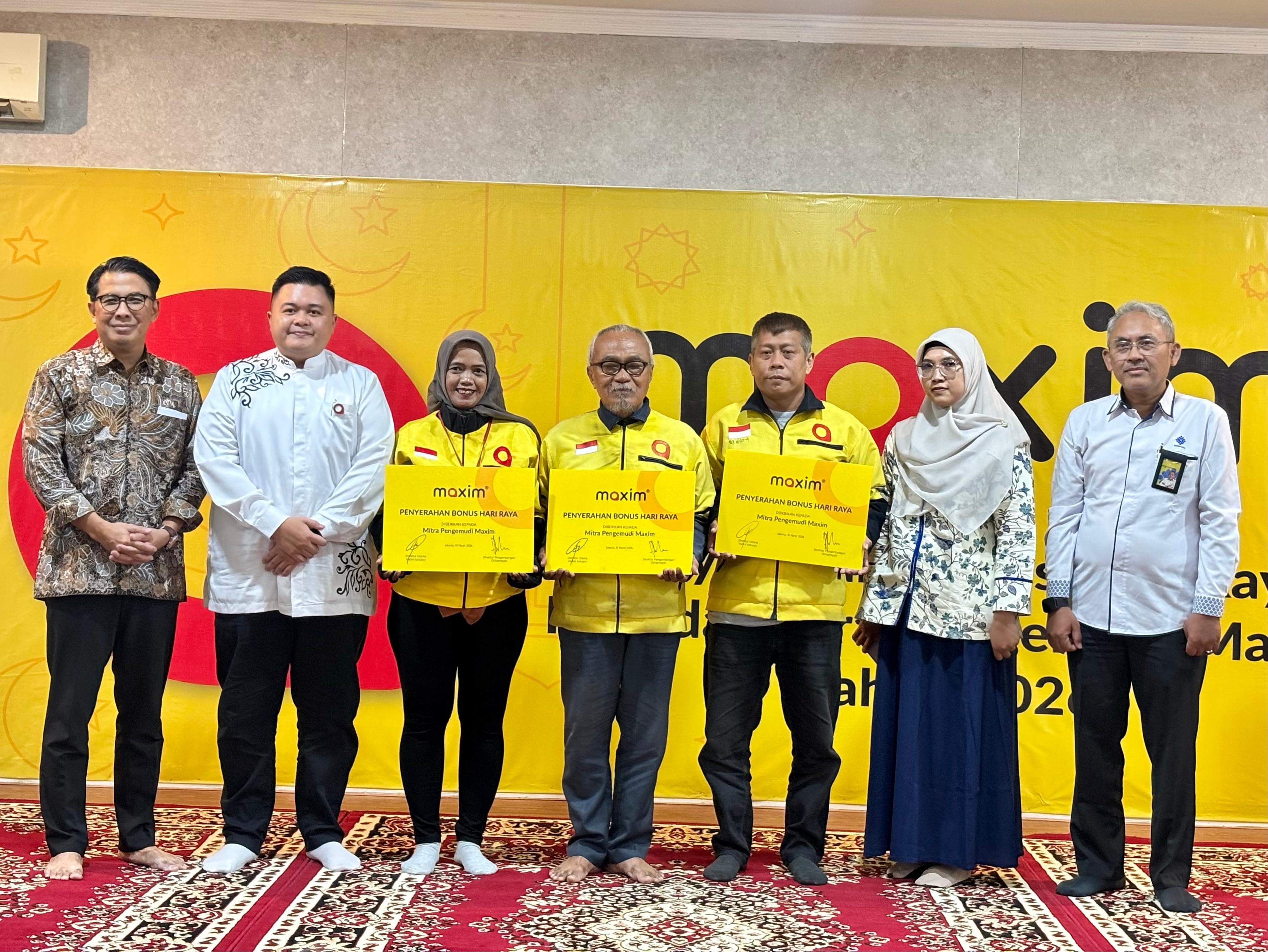 Maxim Salurkan Bonus Hari Raya kepada Lebih dari 50 Ribu Mitra Pengemudi di Indonesia