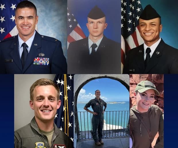 Amerika Serikat Identifikasi 6 Personel Militer yang Tewas dalam Kecelakaan Pesawat Tanker di Irak