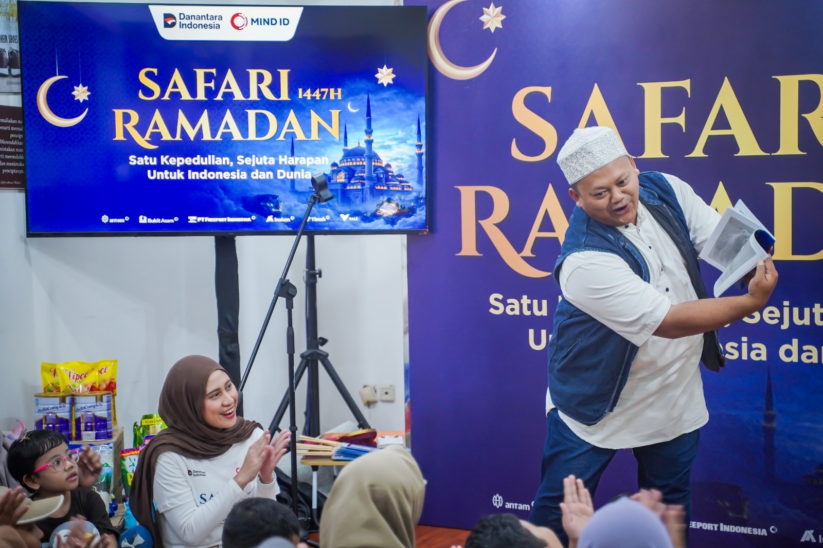 Satu Kepedulian, Sejuta Harapan: Safari Ramadhan MIND ID Jangkau Lebih Dari 32.000 Anak