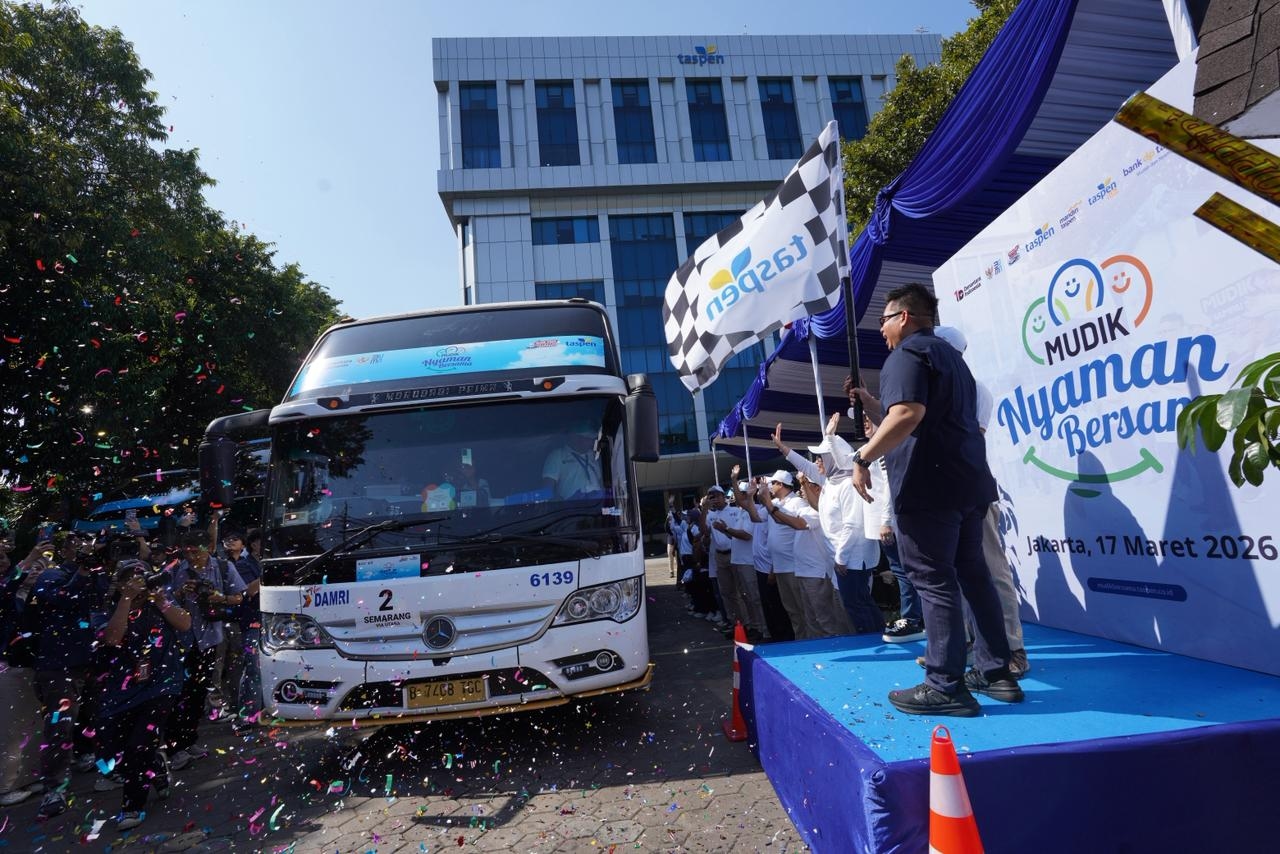 Mudik Gratis TASPEN 2026 Berangkatkan 1.400 Pemudik, Ini Fasilitas dan Rute Lengkapnya
