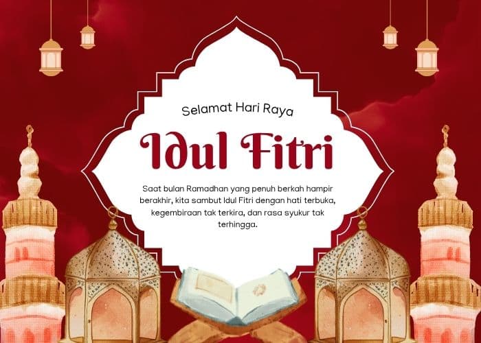 15 Link Download Poster Hari Raya Idul Fitri Gratis Kualitas HD untuk Sosmed