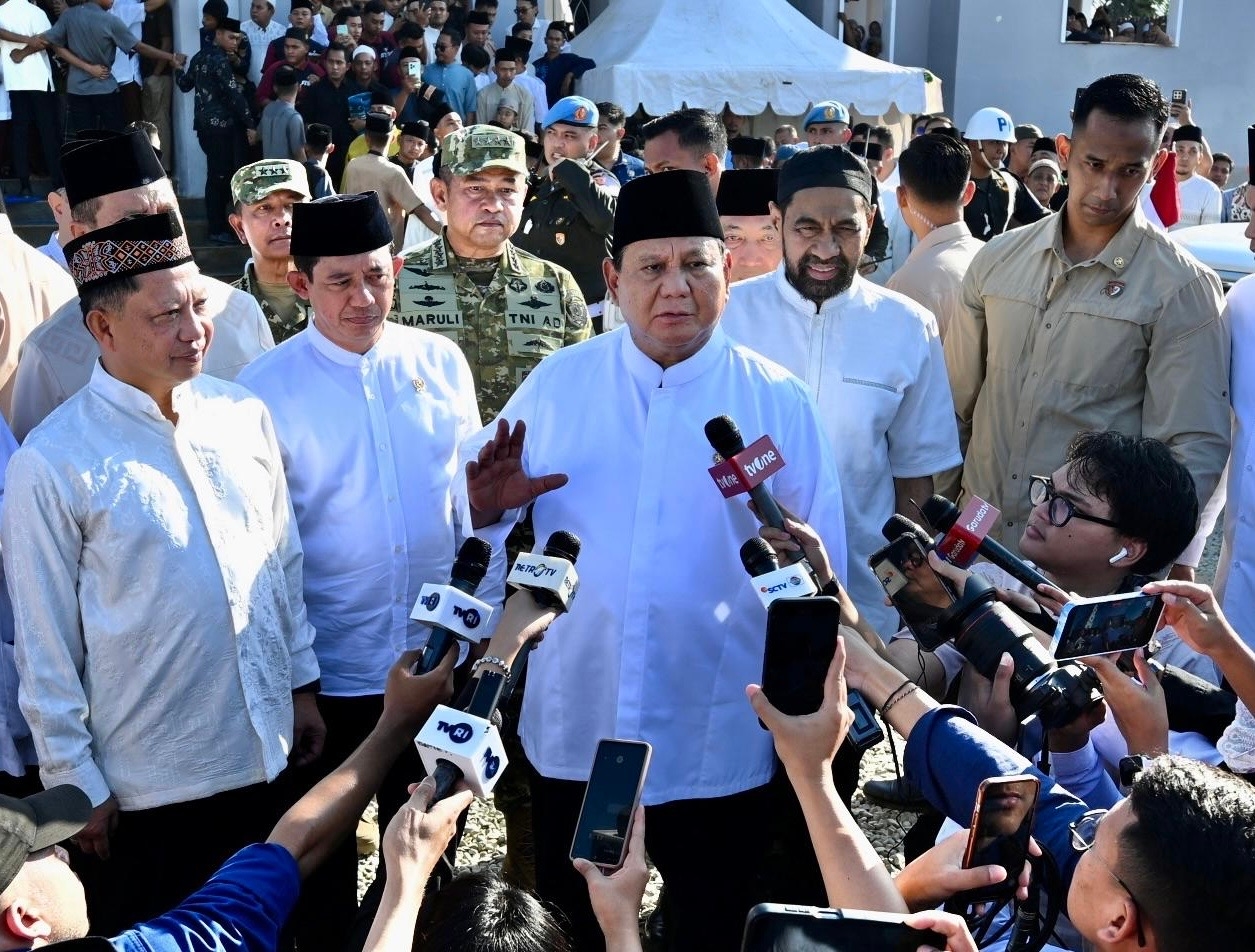 Prabowo: Pemulihan Pascabencana Hampir 100 Persen, Warga Sudah Keluar dari Tenda