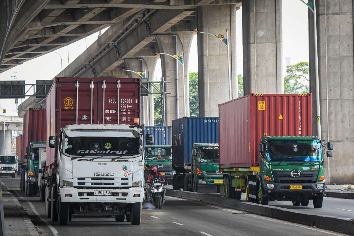 Langgar Aturan Pembatasan Angkutan Barang Saat Lebaran, 124 Perusahaan Logistik Kena Sanksi