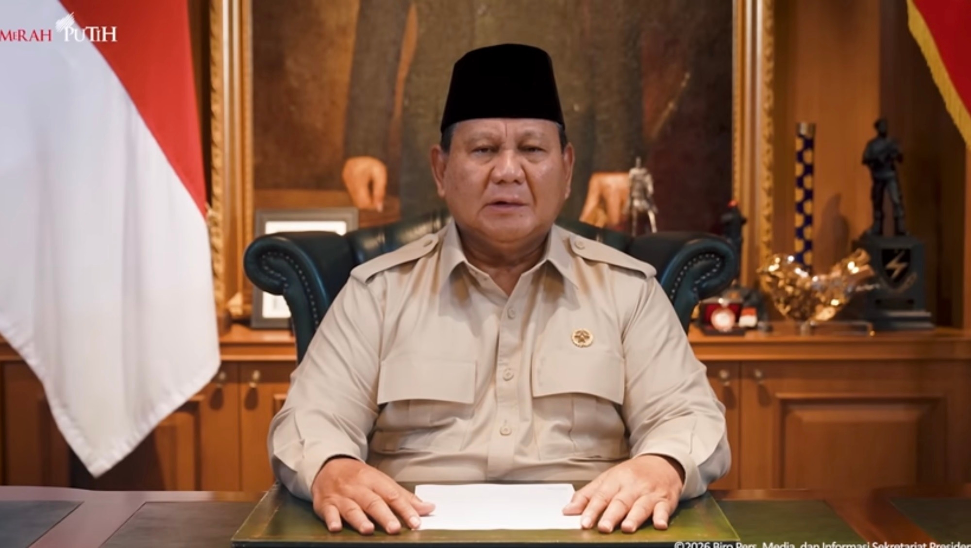 Prabowo: Indonesia Tak Pernah Janji Sumbang USD1 Miliar untuk BoP