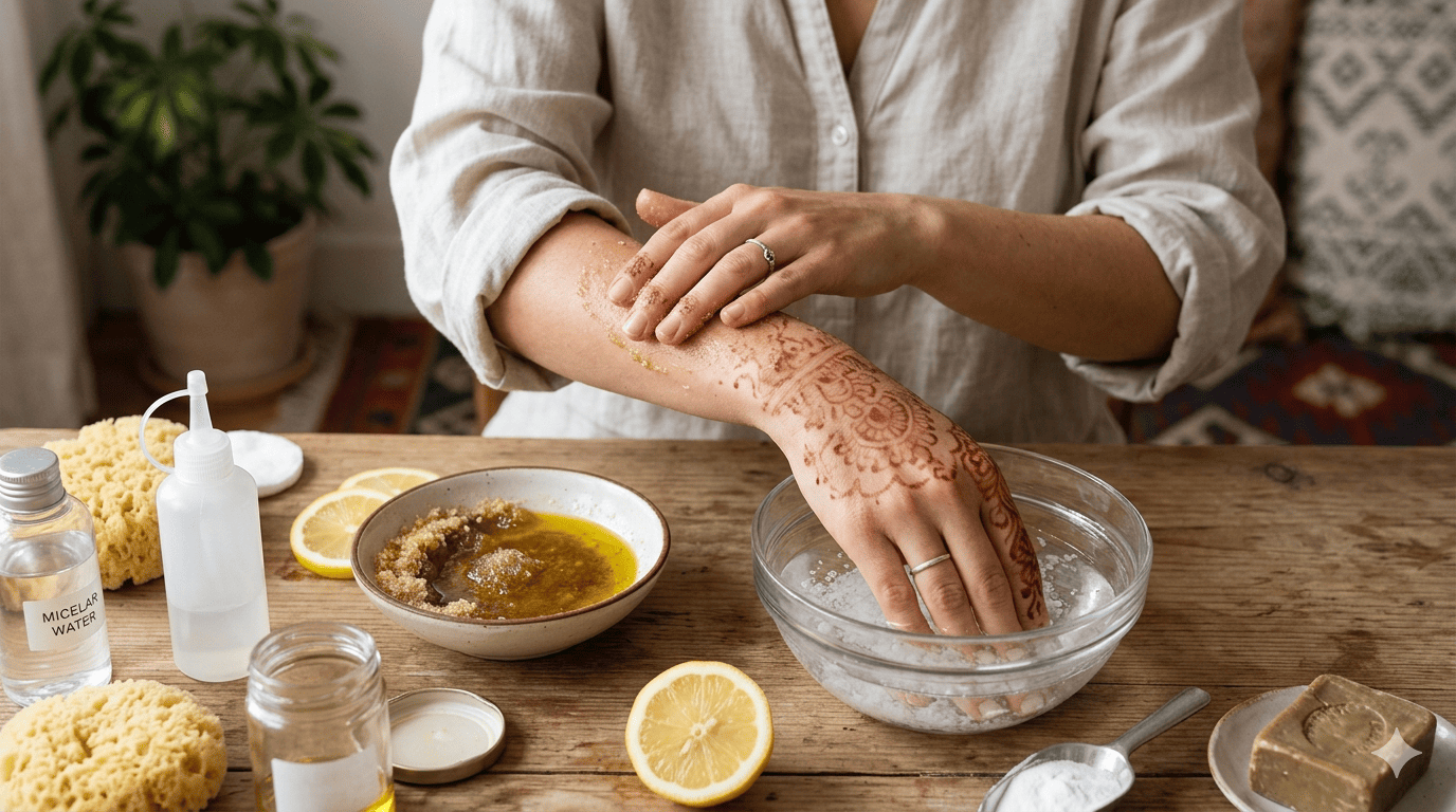 Cara Menghilangkan Henna di Kulit: Panduan Praktis dan Aman