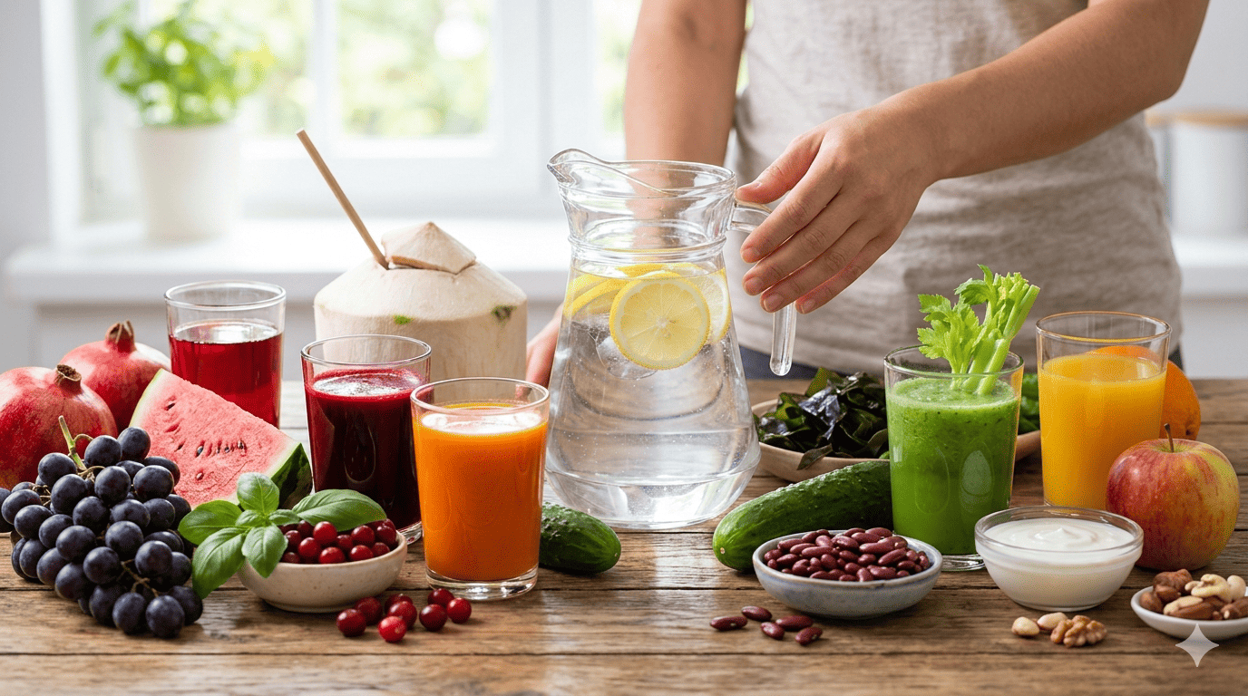 Cara Membersihkan Ginjal Secara Alami dengan Minuman dan Makanan Sehat