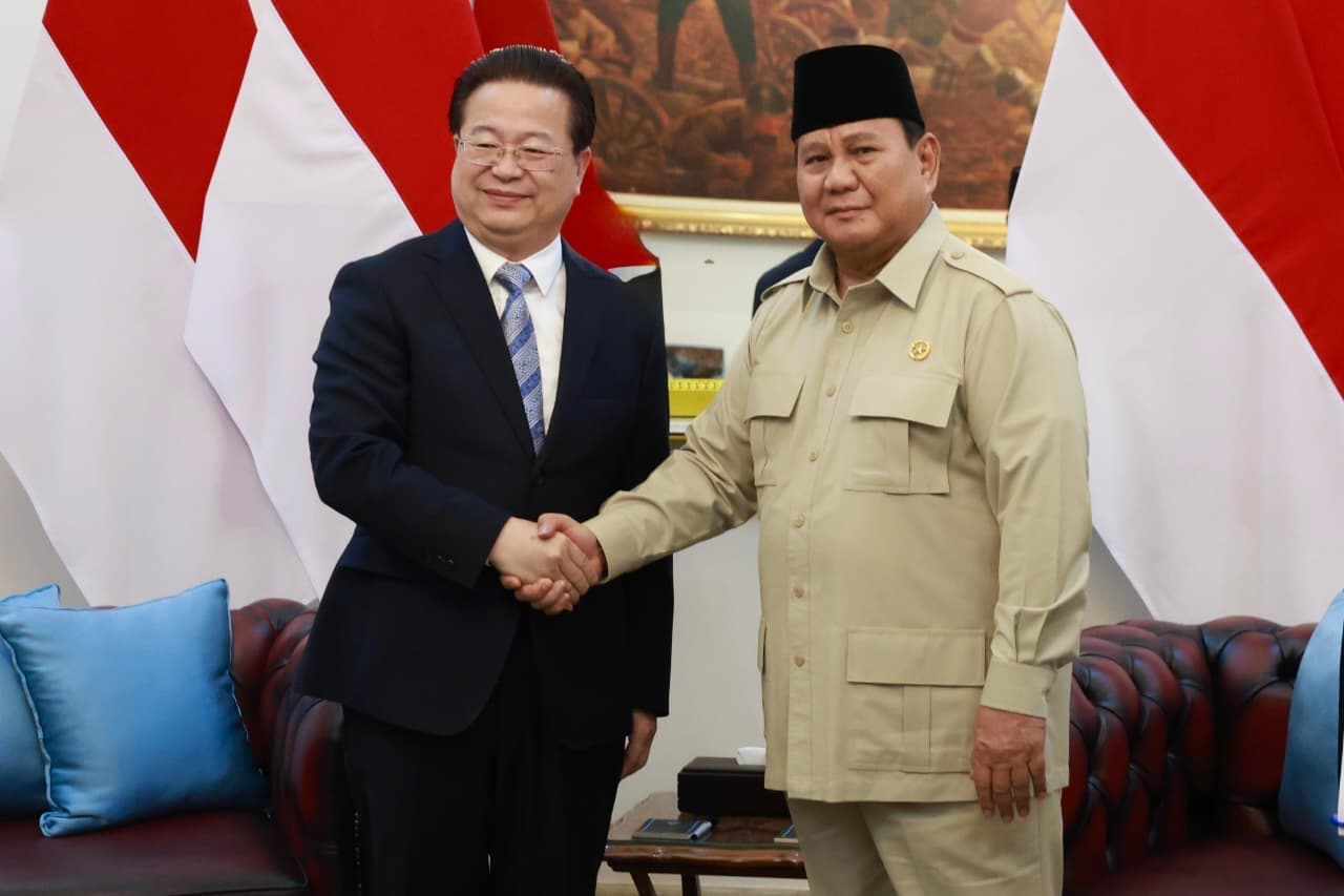 Prabowo Terima Menteri Keamanan Negara China, Perkuat Kerja Sama Keamanan dan Stabilitas Kawasan