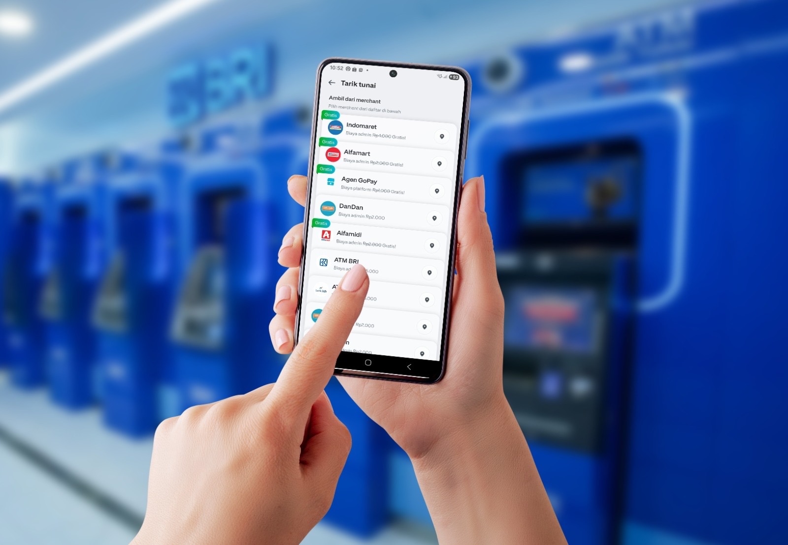 Mudahkan Akses Uang Tunai, BRI Perkenalkan Fitur Tarik Tunai Saldo GoPay Melalui Lebih dari 19 Ribu Jaringan ATM dan CRM