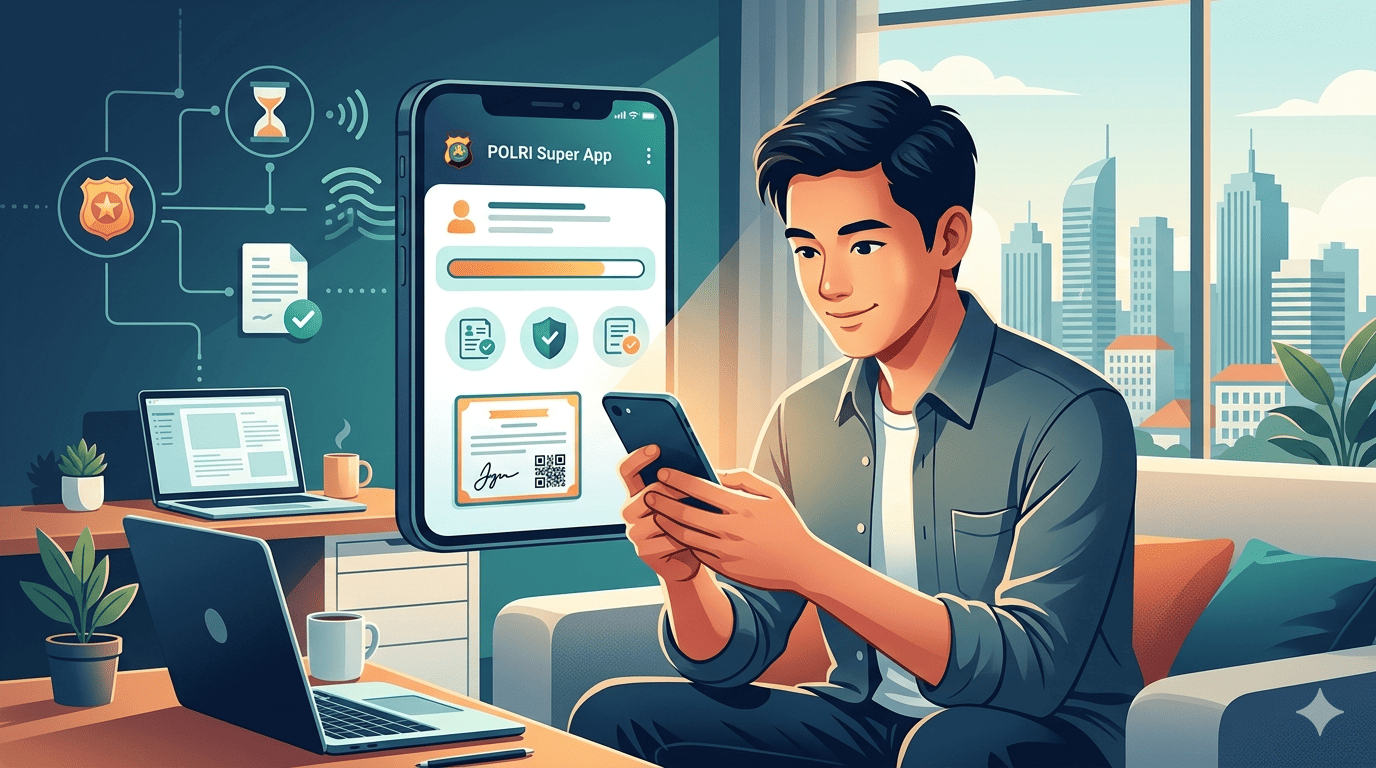 Polri Luncurkan Layanan SKCK Digital Lewat Super App, Begini Cara Membuatnya secara Online via HP Tanpa Harus Antre