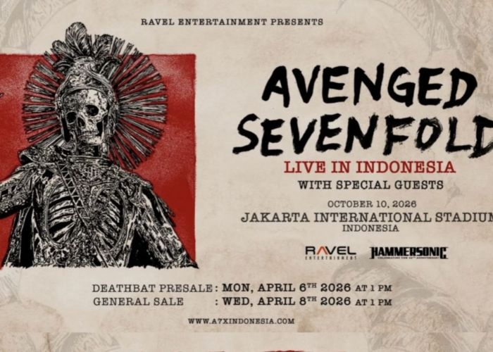 Jadwal War Tiket Konser Avenged Sevenfold Jakarta 2026: Catat Tanggalnya!