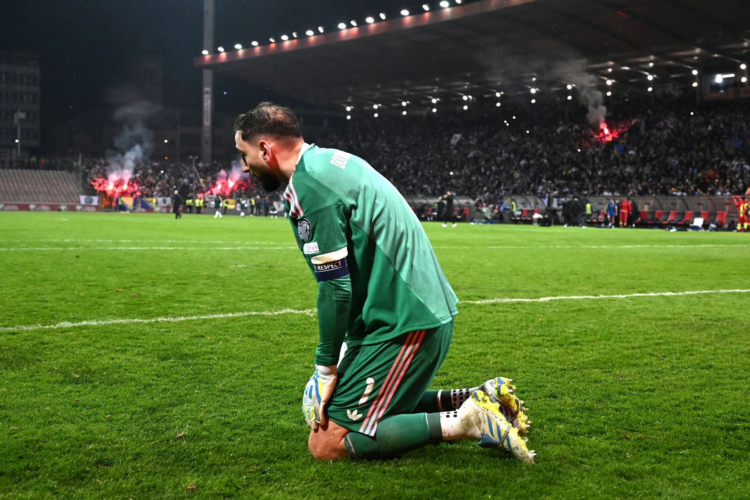 Gianluigi Donnarumma Mengaku Menangis Setelah Italia Dipastikan Gagal ke Piala Dunia