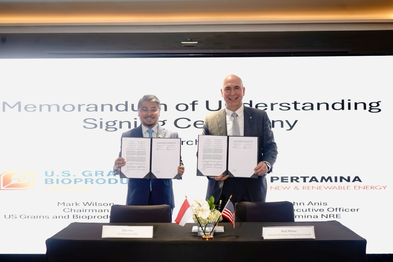 Pertamina NRE Gandeng USGBC Kembangkan Ekosistem Bioetanol di Indonesia