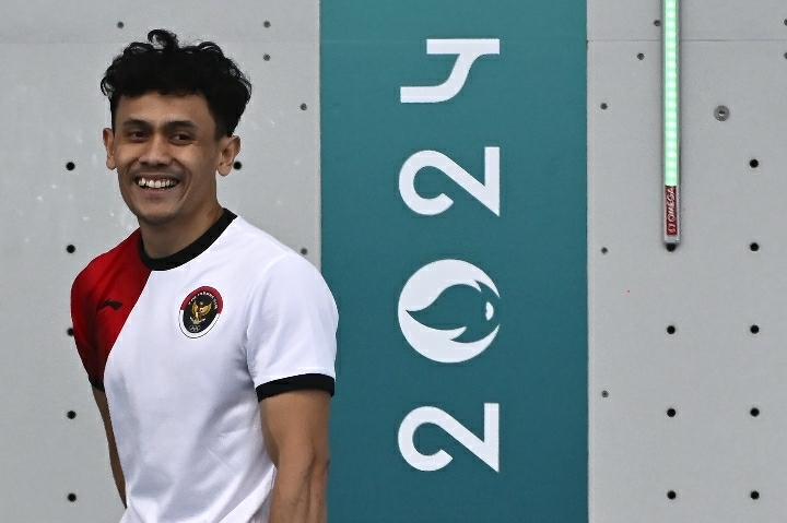 Buru Tiket Asian Games di China, Veddriq Leonardo Bersiap Adaptasi Cuaca