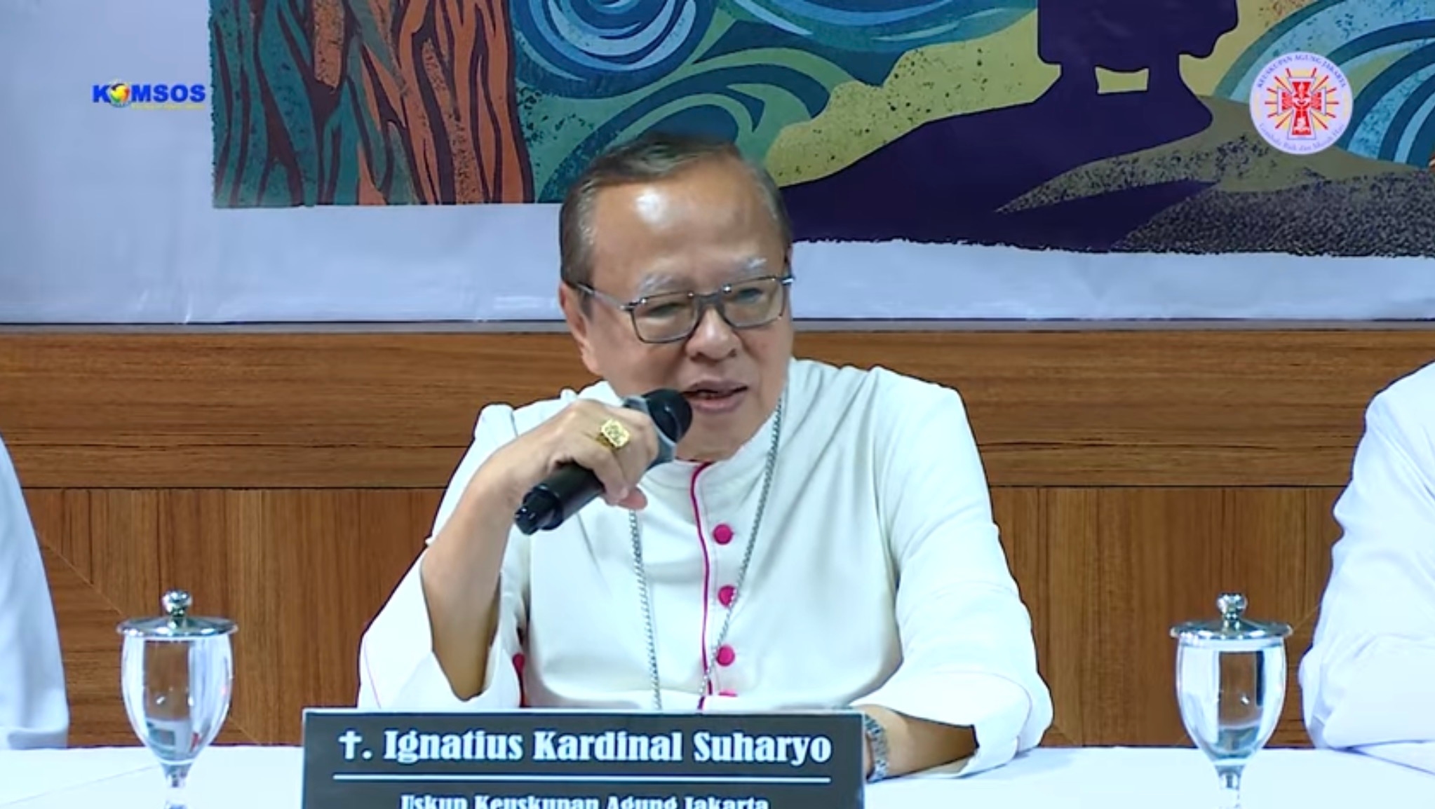 Kardinal Suharyo Sampaikan Pesan Paus Leo: Doa Pemimpin yang Menghendaki Perang Tak Akan Didengar Tuhan
