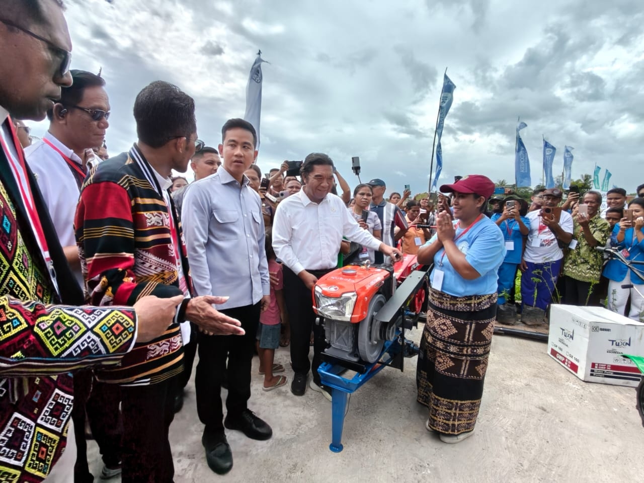 Gibran Kunjungi Agroeduwisata GMIT Tarus, Perkuat Kedaulatan Pangan dan Ekonomi Kupang