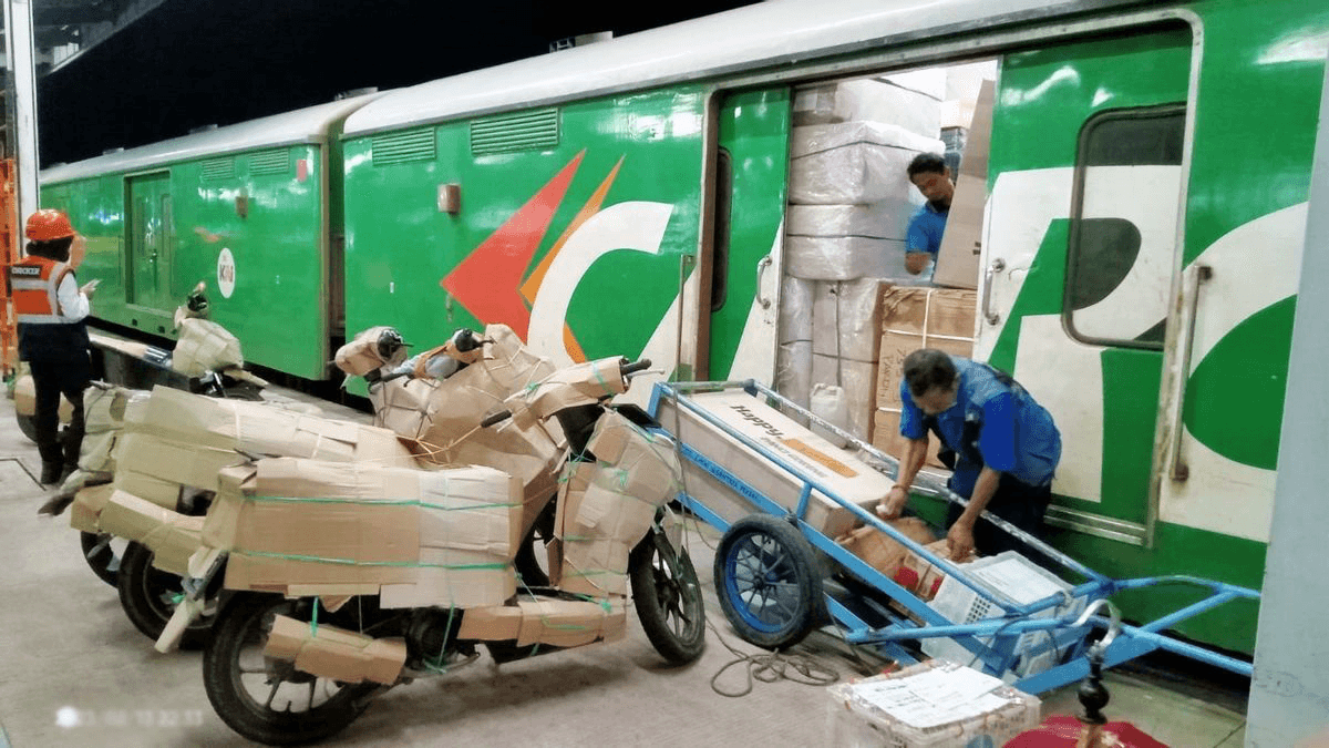 Angkutan Retail KAI Tumbuh di Triwulan I 2026, Capai 61.187 Ton