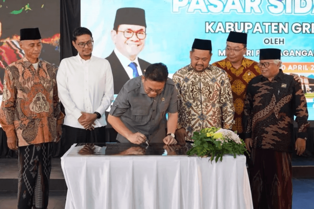 Telan Anggaran Rp25,8 Miliar Untuk Revitalisasi, Pasar Sidayu Siap Beroperasi