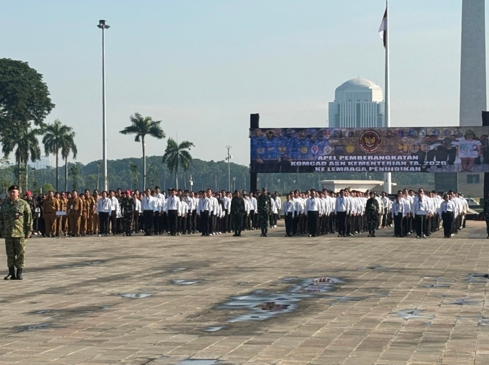 Kemhan: 2.019 Komcad ASN Akan Ikuti Pelatihan Dasar Kemiliteran pada 22 April 2026