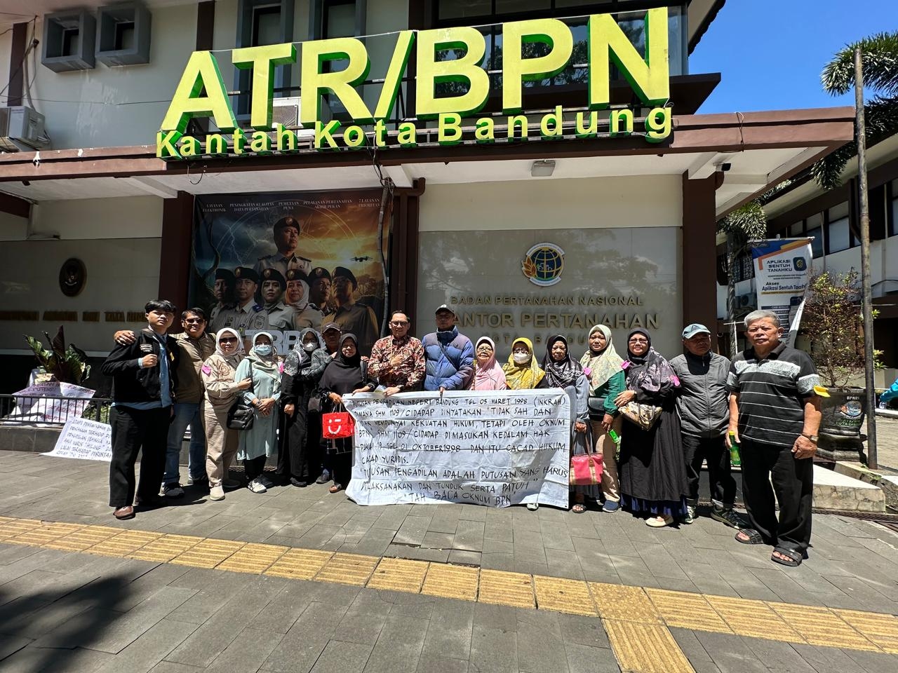 BPN Bandung Dinilai Lalai, Desak Lebih Pro Rakyat terkait Sengketa Tanah Cidadap!
