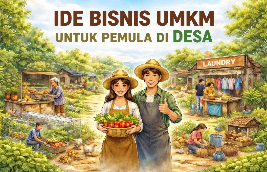 Apa Saja Ide Bisnis UMKM yang Cocok untuk Pemula di Desa?