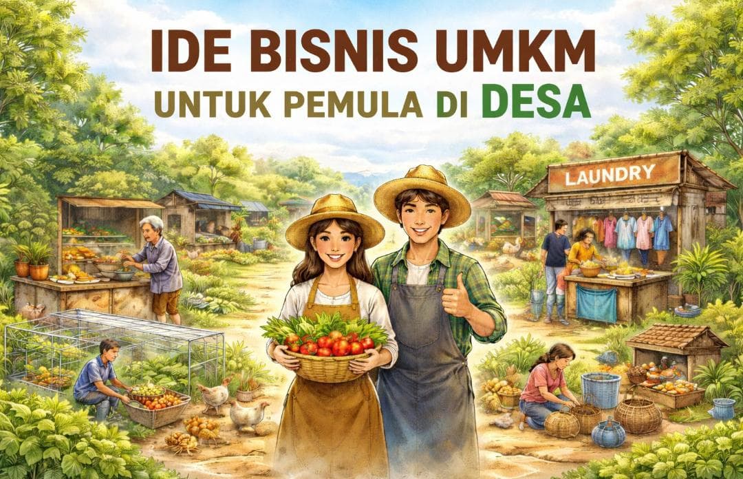 Apa Saja Ide Bisnis UMKM yang Cocok untuk Pemula di Desa?