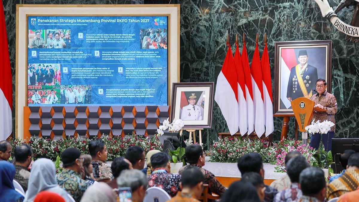 Pramono Ingatkan Perencanaan Pembangunan 2027 Selaras dengan Visi Pemerintah Pusat