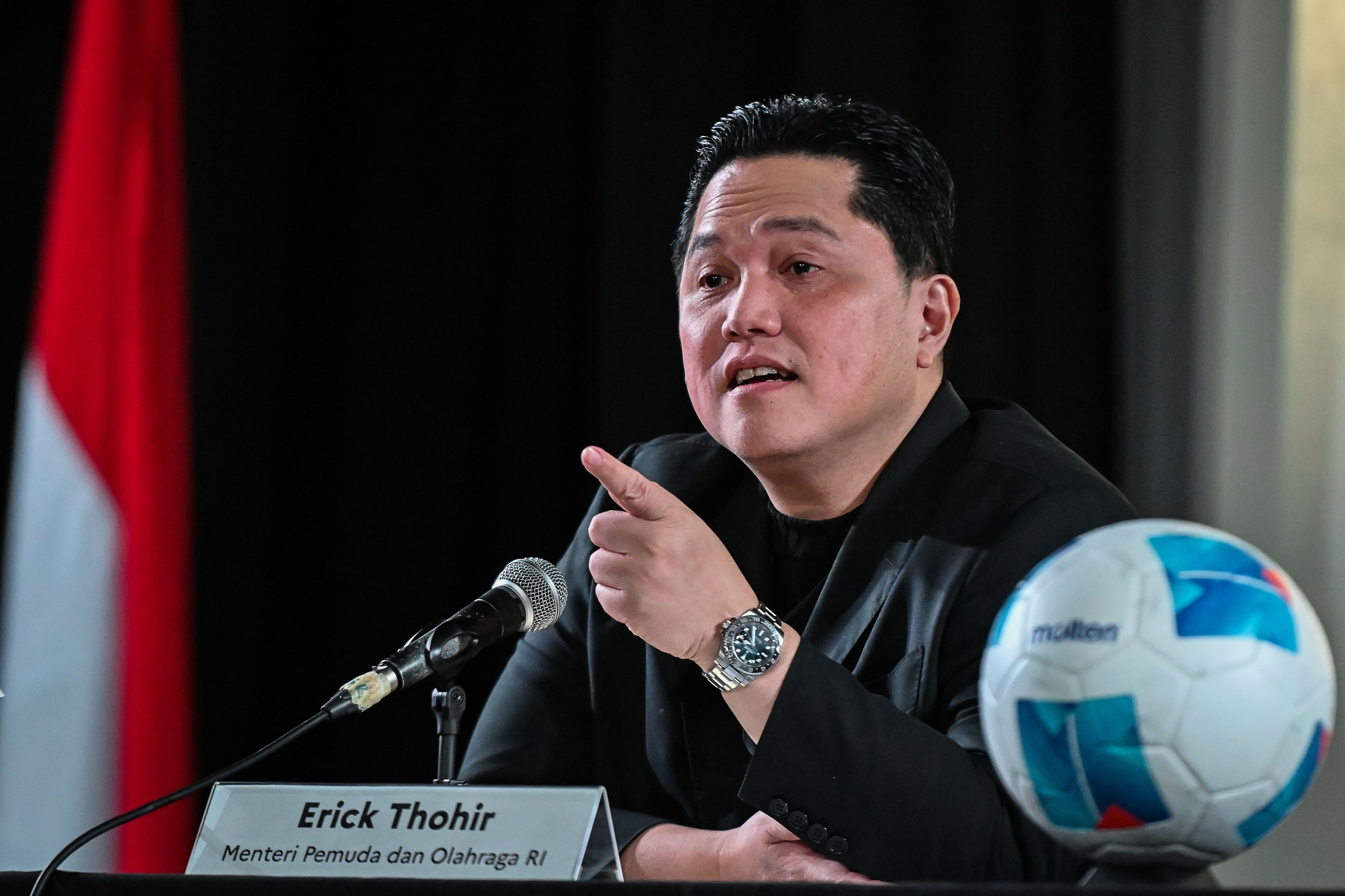 Erick Thohir: Laga Kontra Singapura Bangun Karakter Timnas Indonesia Menuju 2030