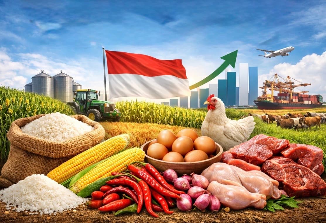 Menuju Swasembada Pangan, 8 Komoditas Diproyeksi Surplus pada Juni 2026