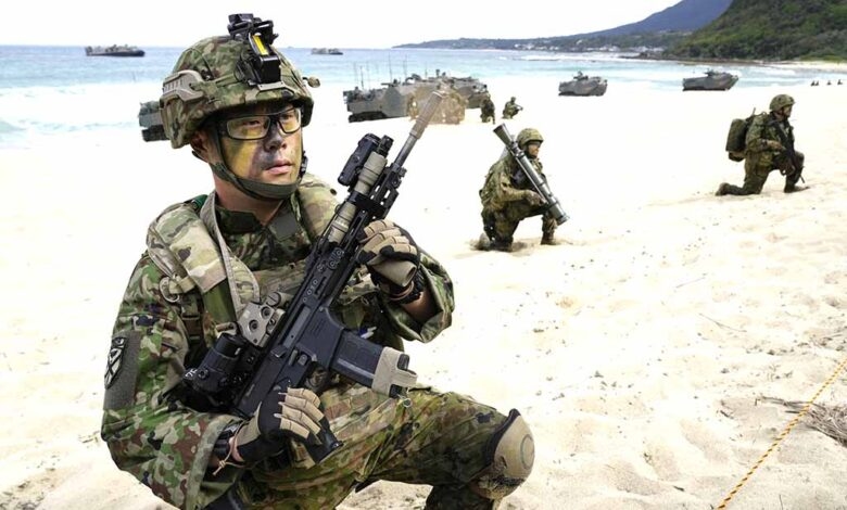 Teman Tembak Teman, Tiga Prajurit Jepang Tewas Saat Latihan Militer